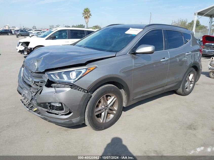 VIN 5XYZU3LB6HG397990 2017 HYUNDAI SANTA FE SPORT 2.4L
