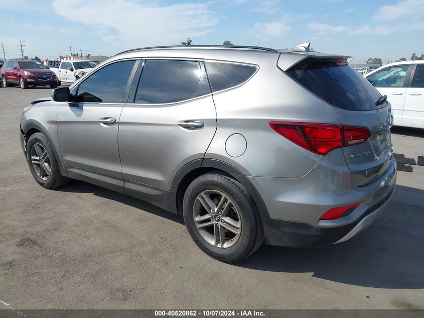 VIN 5XYZU3LB6HG397990 2017 HYUNDAI SANTA FE SPORT 2.4L