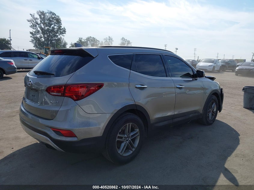 VIN 5XYZU3LB6HG397990 2017 HYUNDAI SANTA FE SPORT 2.4L