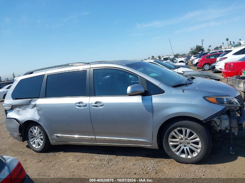 5TDYK3DC6CS278907 2012 Toyota Sienna Xle V6 8 Passenger