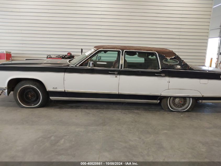 1975 Lincoln Continental VIN: 5Y2A805914 Lot: 40520881