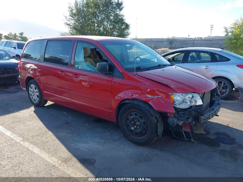 VIN 2C4RDGBG2GR218813 2016 DODGE GRAND CARAVAN no.1