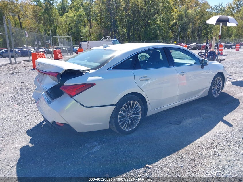 VIN 4T1DA1AB1MU006842 2021 TOYOTA AVALON LIMITED HYBRID