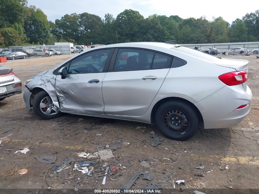 1G1BC5SM6H7163003 2017 Chevrolet Cruze Ls Auto