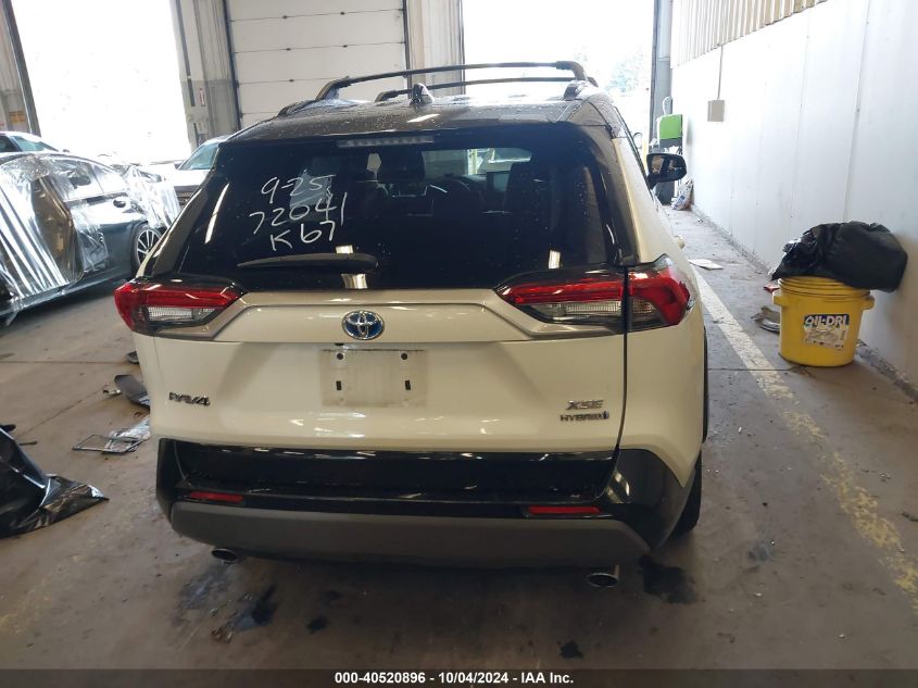 4T3E6RFV8MU046348 2021 Toyota Rav4 Hybrid Xse