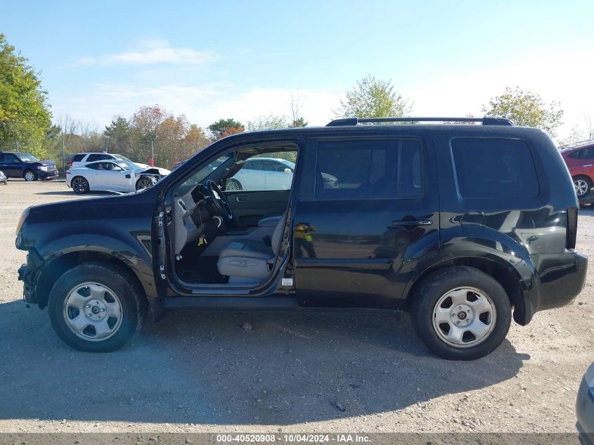 2011 Honda Pilot Ex-L VIN: 5FNYF4H53BB077829 Lot: 40520908