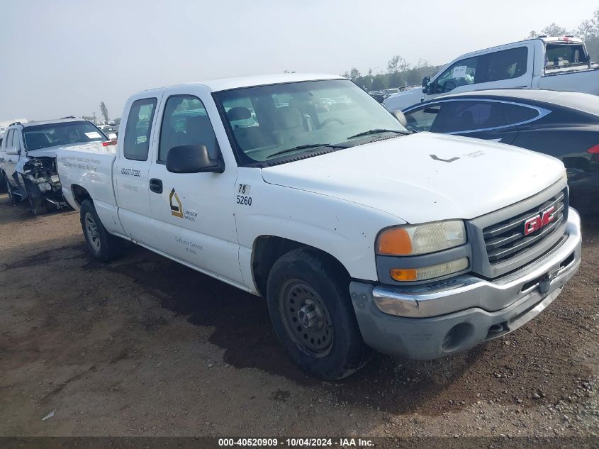 1GTEC19V76Z235260 2006 GMC Sierra 1500 Work Truck