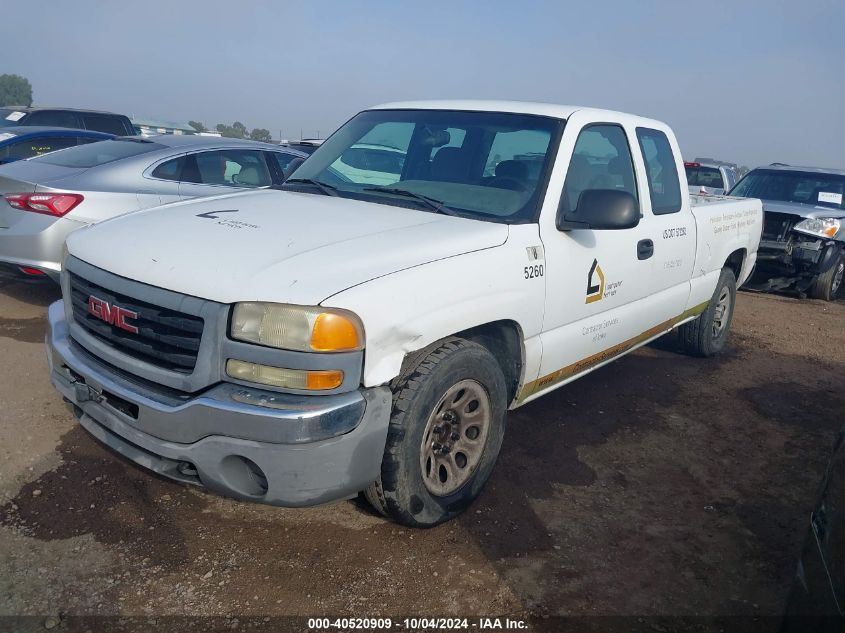 1GTEC19V76Z235260 2006 GMC Sierra 1500 Work Truck