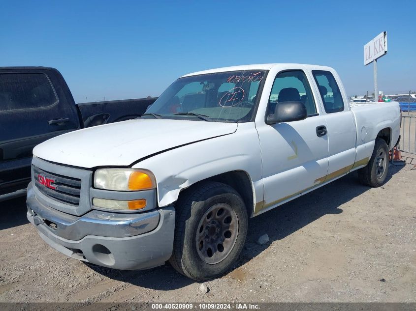 2006 GMC Sierra 1500 Work Truck VIN: 1GTEC19V76Z235260 Lot: 40520909