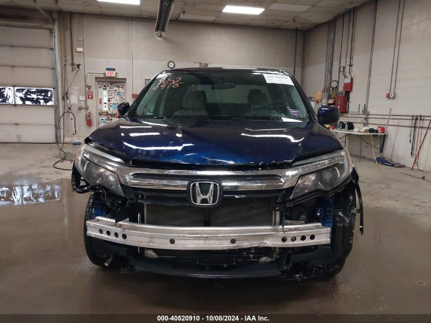 2017 Honda Ridgeline Rtl VIN: 5FPYK3F55HB021058 Lot: 40520910