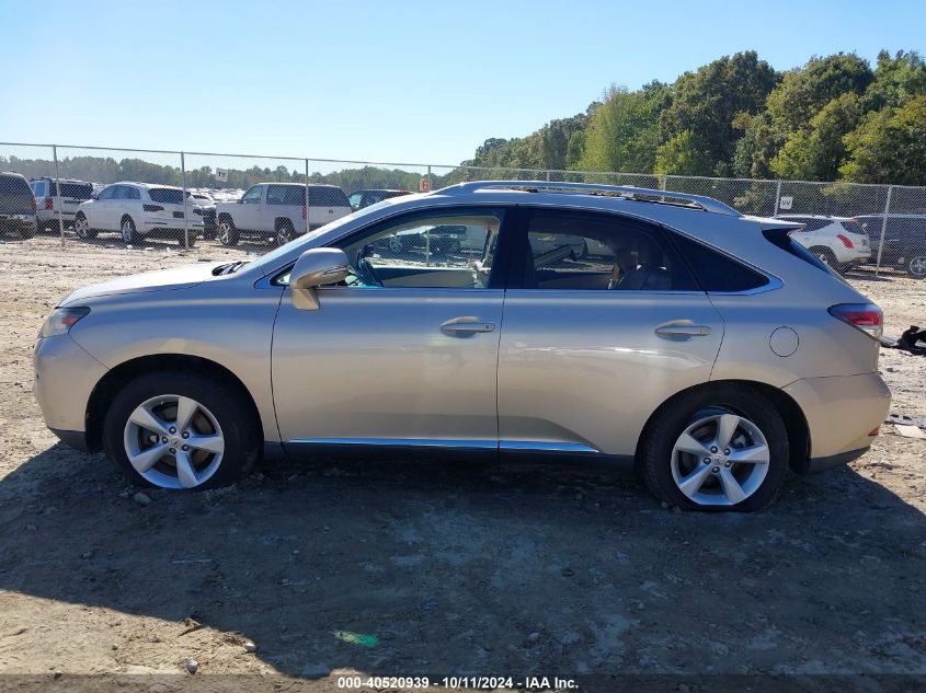 2013 Lexus Rx 350 VIN: 2T2BK1BA7DC187405 Lot: 40520939