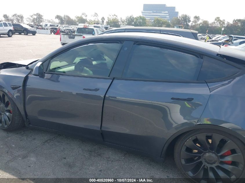 2023 Tesla Model Y VIN: 7SAYGDEF6PF745496 Lot: 40520960