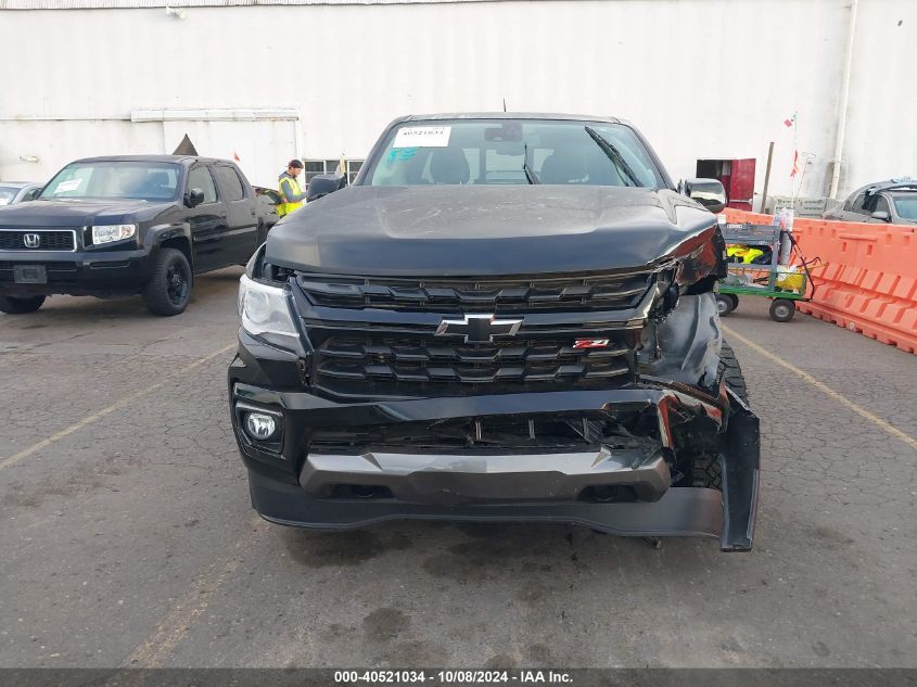 1GCGTDEN2M1138009 2021 Chevrolet Colorado 4Wd Short Box Z71