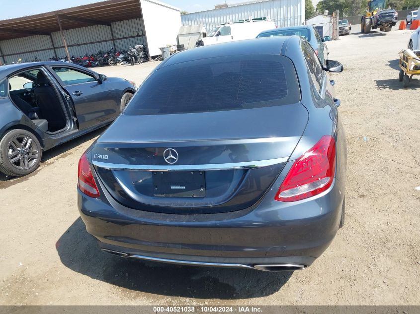 55SWF4JBXGU098142 2016 Mercedes-Benz C 300 Luxury/Sport