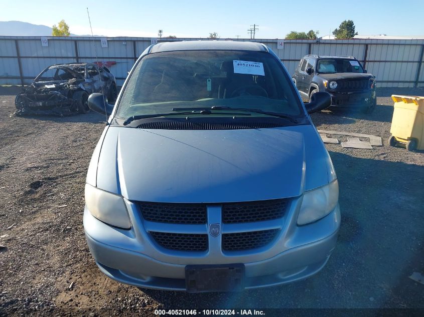 2003 Dodge Caravan Se VIN: 1D4GP25R53B317605 Lot: 40521046