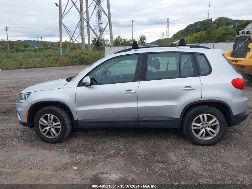 2017 Volkswagen Tiguan 2.0T/2.0T S VIN: WVGBV7AX6HK014446 Lot: 40521051