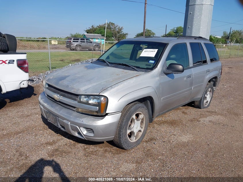 2008 CHEVROLET TRAILBLAZER VIN: 1GNDT13S982126831