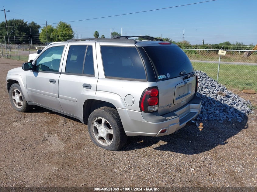 2008 CHEVROLET TRAILBLAZER VIN: 1GNDT13S982126831