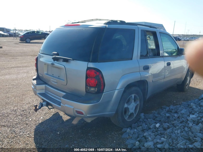 2008 CHEVROLET TRAILBLAZER VIN: 1GNDT13S982126831