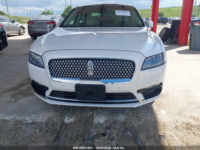 1LN6L9TK7K5613088 2019 Lincoln Continental Select