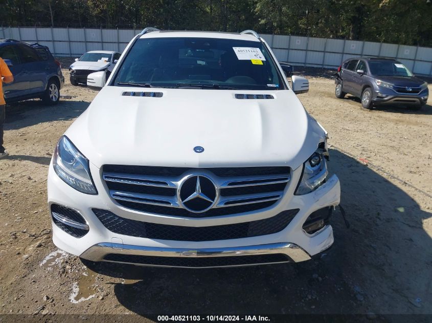 2016 Mercedes-Benz Gle 350 VIN: 4JGDA5JB5GA689156 Lot: 40521103