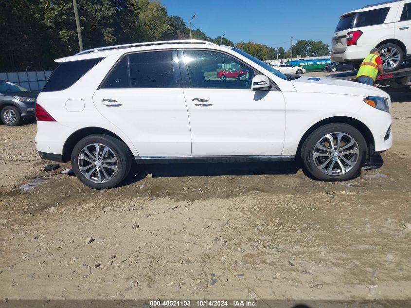 2016 Mercedes-Benz Gle 350 VIN: 4JGDA5JB5GA689156 Lot: 40521103