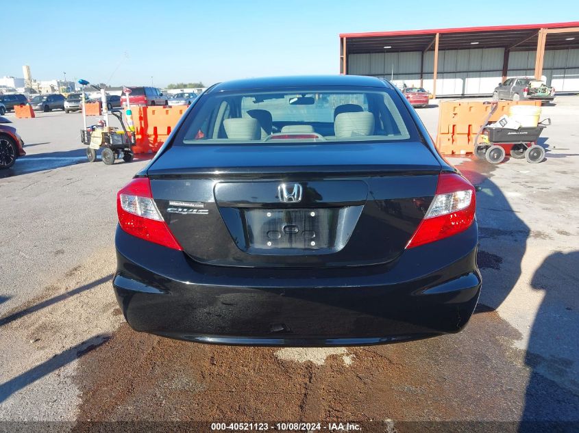 19XFB2F86CE101892 2012 Honda Civic Ex