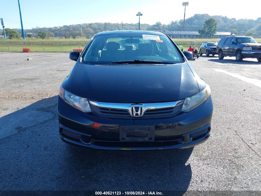 19XFB2F86CE101892 2012 Honda Civic Ex