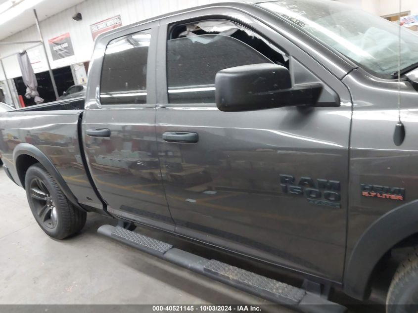 2021 Ram 1500 Classic Warlock 4X2 6'4 Box VIN: 1C6RR6GTXMS574901 Lot: 40521145