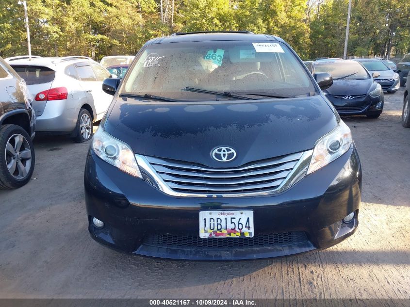 2017 Toyota Sienna Xle/Limited VIN: 5TDDZ3DC1HS182412 Lot: 40521167