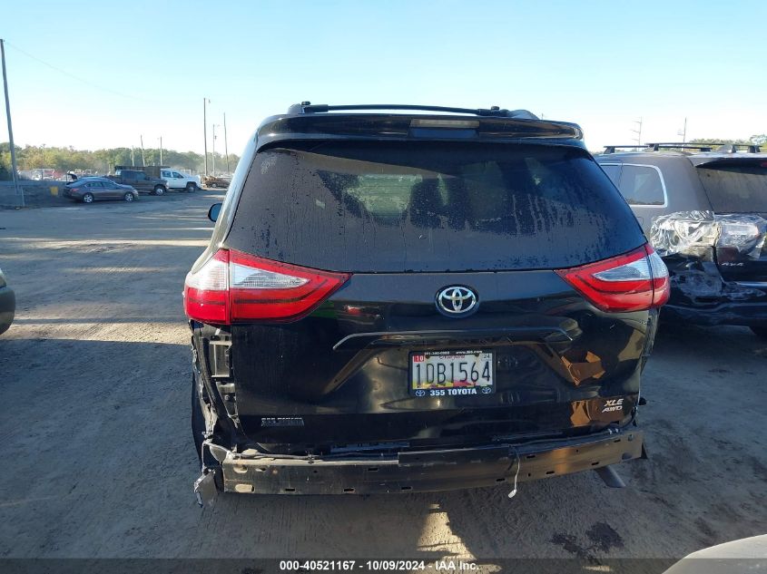 2017 Toyota Sienna Xle/Limited VIN: 5TDDZ3DC1HS182412 Lot: 40521167