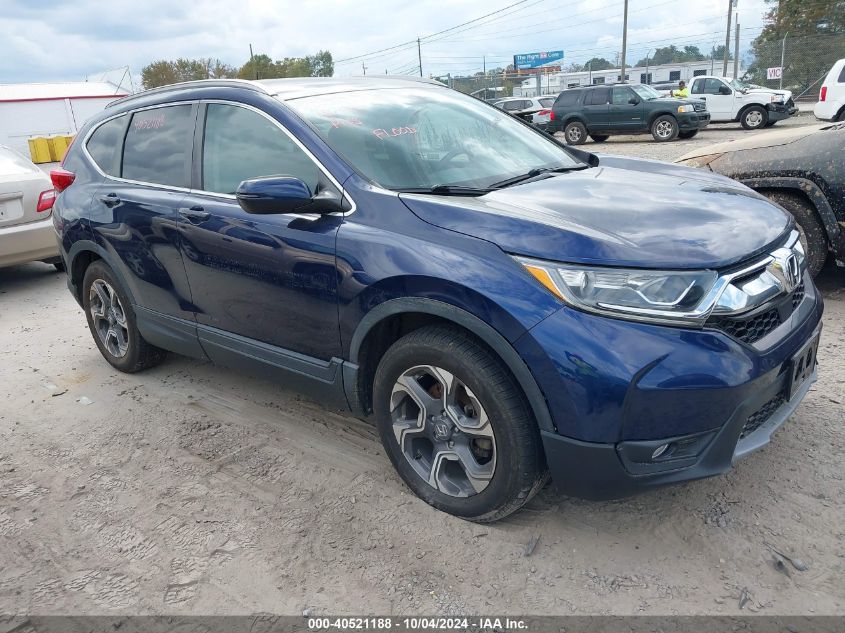 VIN 7FARW2H82JE096880 2018 Honda CR-V, Ex-L/Ex-L Navi no.1