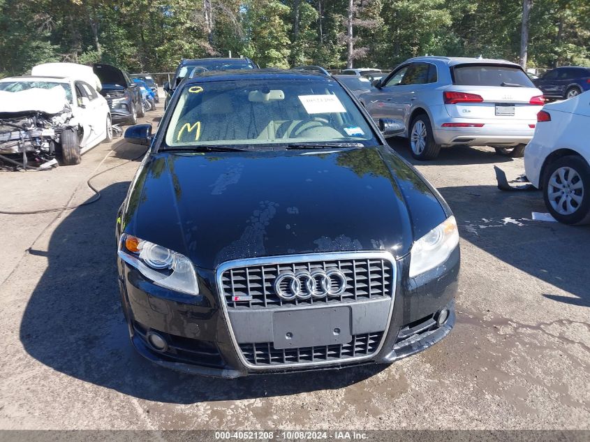 2008 Audi A4 2.0T VIN: WAUKF78E08A066938 Lot: 40521208