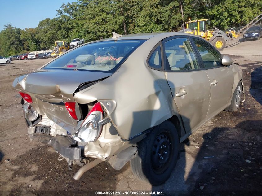 KMHDU4AD8AU978069 2010 Hyundai Elantra Blue/Gls/Se