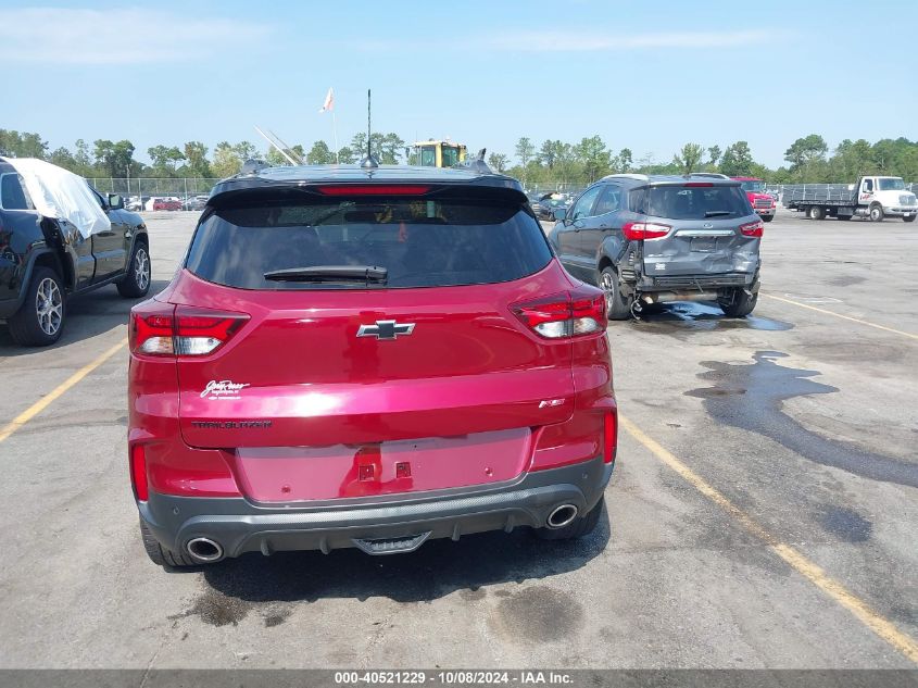 2022 Chevrolet Trailblazer Fwd Rs VIN: KL79MTSL5NB125072 Lot: 40521229