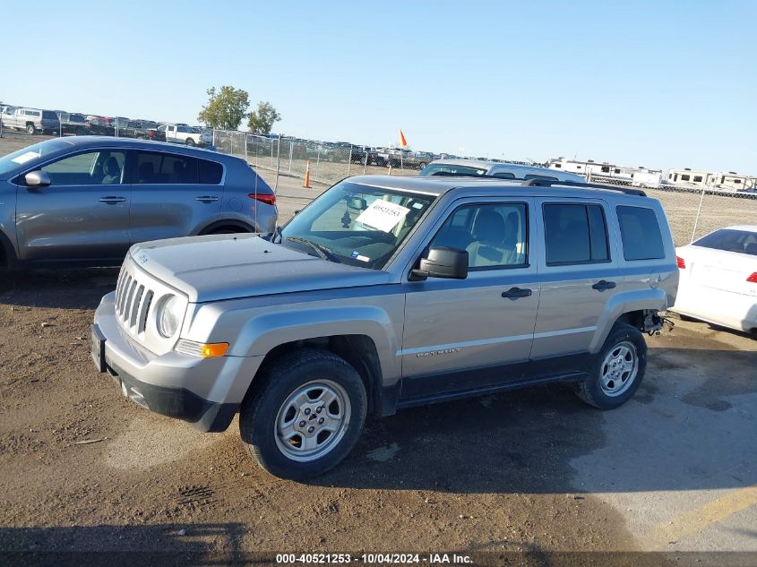 2016 Jeep Patriot Sport VIN: 1C4NJPBA6GD514505 Lot: 40521253