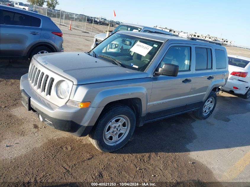 VIN 1C4NJPBA6GD514505 2016 Jeep Patriot, Sport no.2