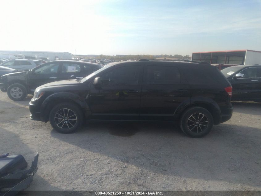 2017 Dodge Journey Se VIN: 3C4PDCAB8HT603796 Lot: 40521259