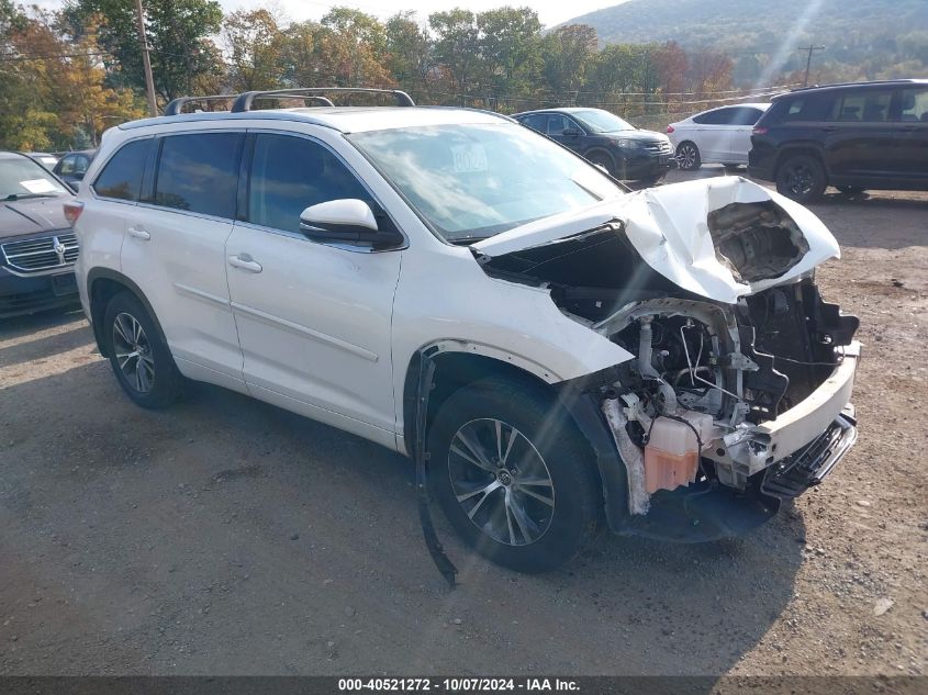 5TDJKRFH9GS334129 2016 TOYOTA HIGHLANDER - Image 1