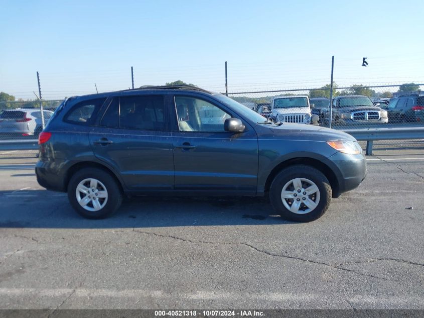 5NMSG13D19H238056 2009 Hyundai Santa Fe Gls