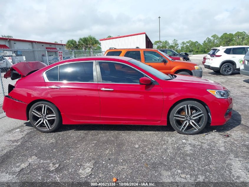 1HGCR2F59HA203493 2017 Honda Accord Sport