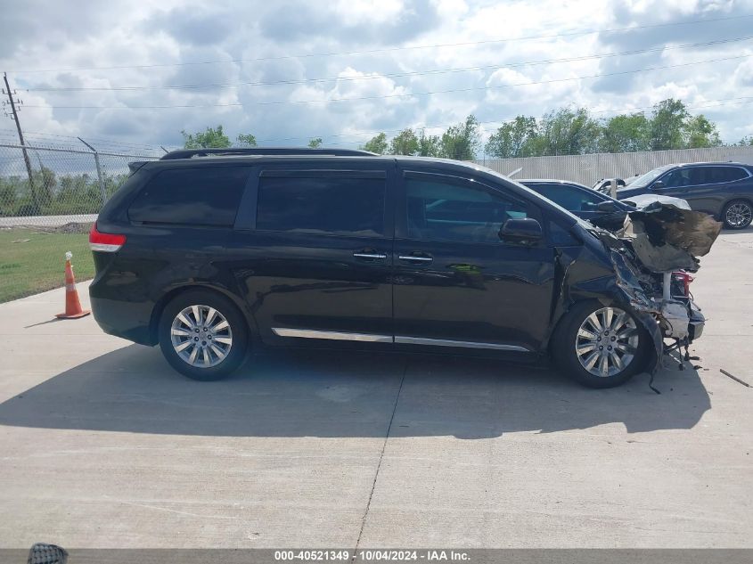 5TDYK3DCXCS245117 2012 Toyota Sienna Limited V6 7 Passenger