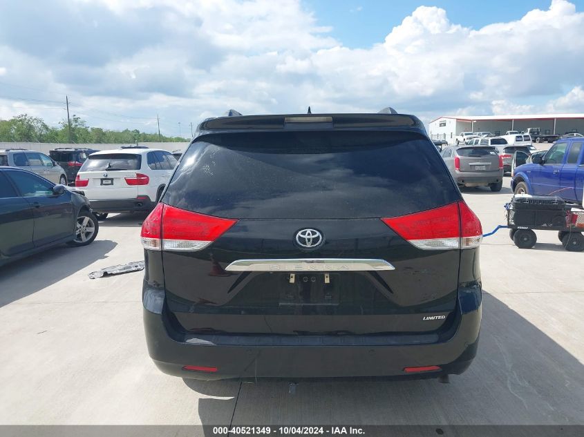 5TDYK3DCXCS245117 2012 Toyota Sienna Limited V6 7 Passenger