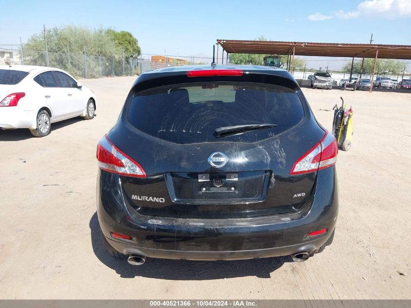 2012 Nissan Murano S VIN: JN8AZ1MWXCW217818 Lot: 40521366