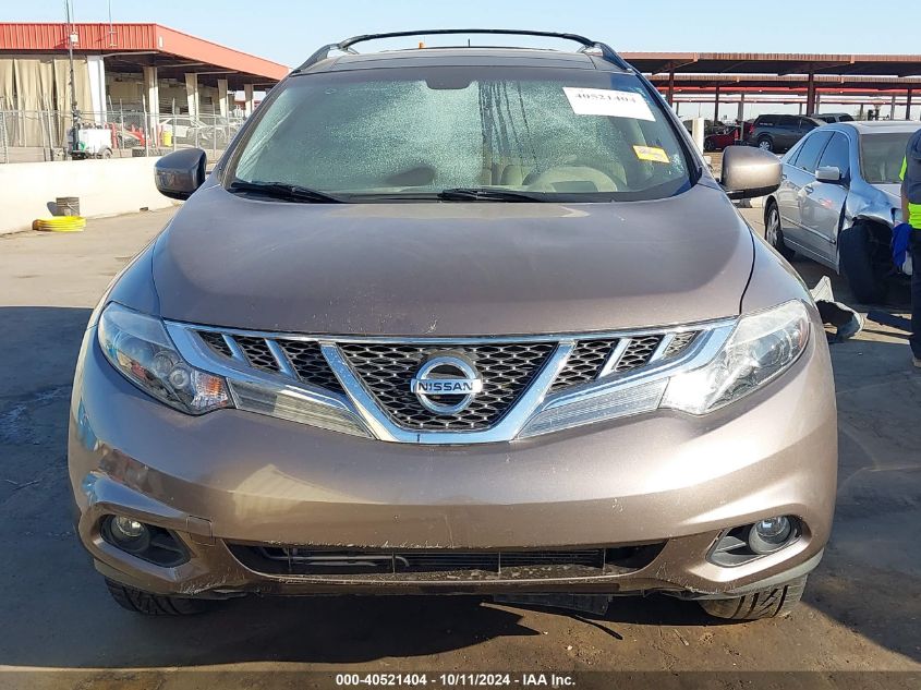 2014 Nissan Murano Le VIN: JN8AZ1MW1EW503270 Lot: 40521404