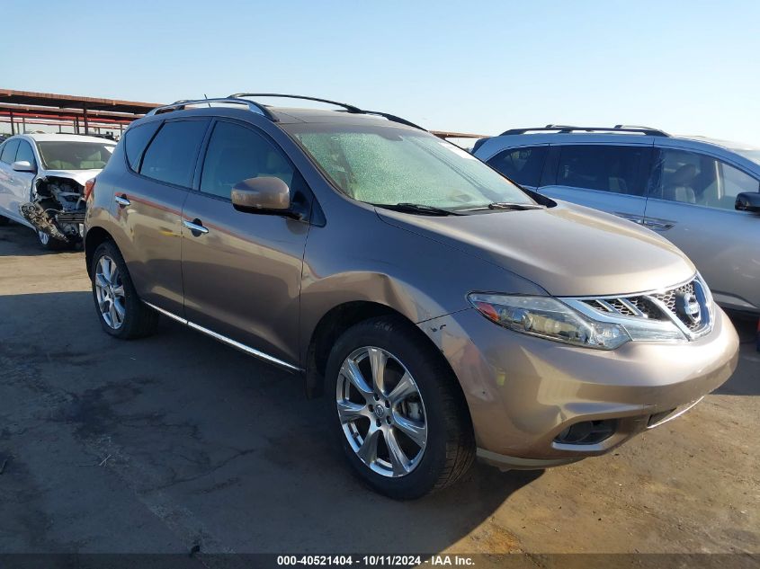 JN8AZ1MW1EW503270 2014 Nissan Murano Le