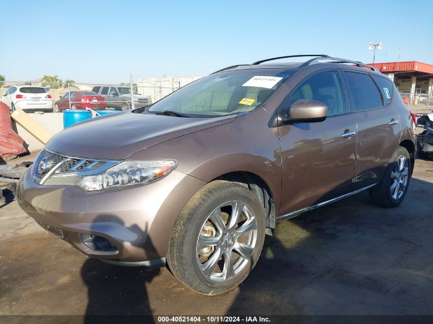 JN8AZ1MW1EW503270 2014 Nissan Murano Le