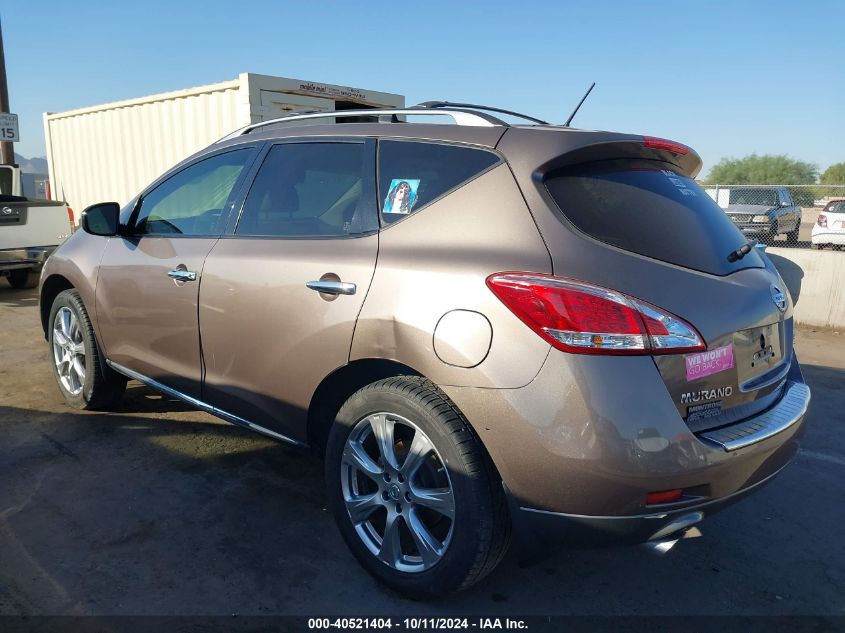 JN8AZ1MW1EW503270 2014 Nissan Murano Le