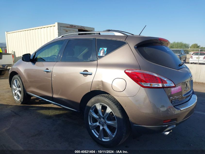 2014 Nissan Murano Le VIN: JN8AZ1MW1EW503270 Lot: 40521404