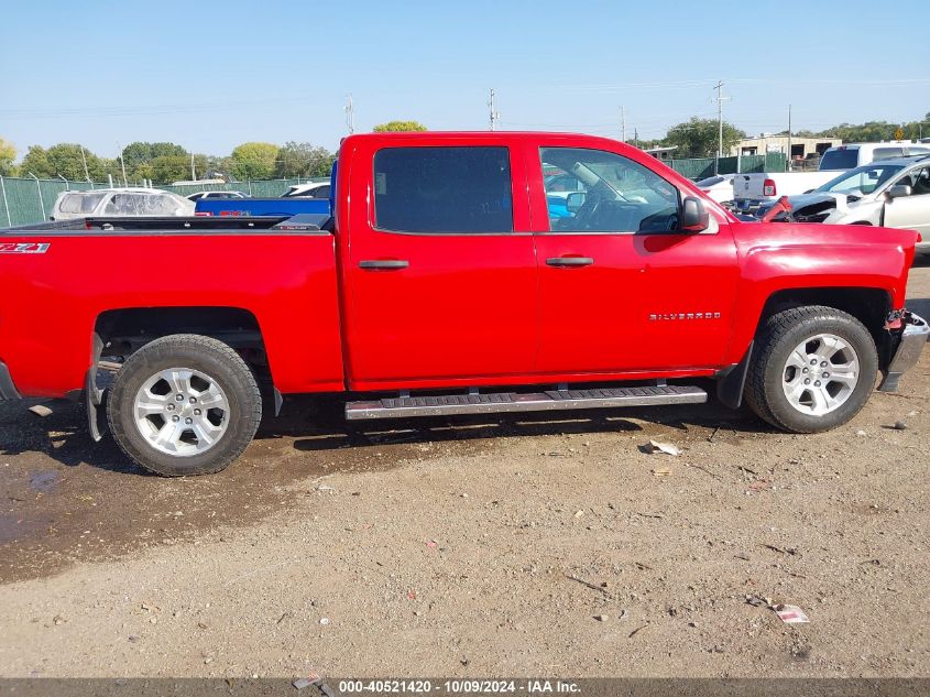 2014 Chevrolet Silverado 1500 1Lt/2Lt VIN: 3GCUKRECXEG120510 Lot: 40521420